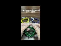 elettrodi per ago sottodermico usa e getta per uso medico