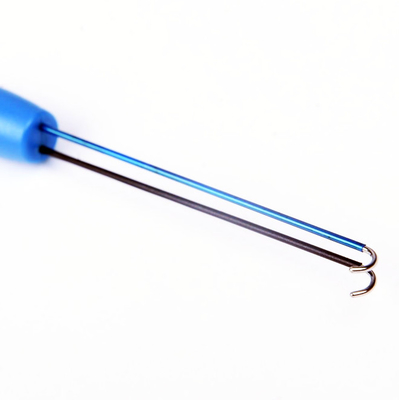 Sonda eliminabile 180° di stimolazione del gancio di Repusi IONM doppia con la maniglia blu