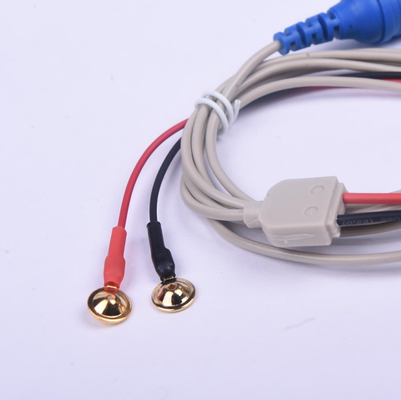 Elettrodi ricoprenti della tazza di elettroencefalogramma dell'oro medico con il diametro 10mm