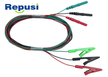 Tab Surface Alligator Clip Leads nell'area della neurologia sceglie con il nero di colori