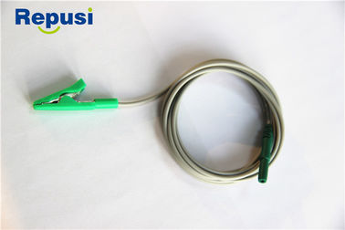 Cavo di cavi del morsetto a coccodrillo REP-1.5C-02 con la lunghezza del connettore 150m di Touchproof