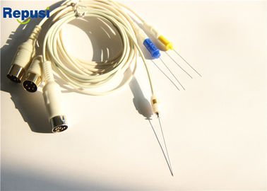 Cavo di EMG del connettore di BACCANO di 5 Pin, cavo schermato per l'elettrodo dell'ago di Concertric