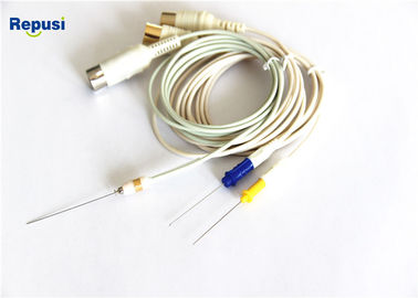 Cavo di EMG del connettore di BACCANO di 5 Pin, cavo schermato per l'elettrodo dell'ago di Concertric