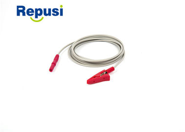 Lunghezza riutilizzabile 3pcs del morsetto a coccodrillo 150m di elettrocardiogramma/ECG di REPUSI per insieme