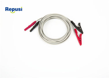 Lunghezza riutilizzabile 3pcs del morsetto a coccodrillo 150m di elettrocardiogramma/ECG di REPUSI per insieme