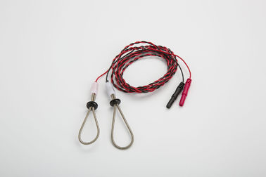 Rosso sensoriale dello spazio in bianco di twisted pair dell'elettrodo del ciclo del dito del rappresentante -1.5R Resusable EMG