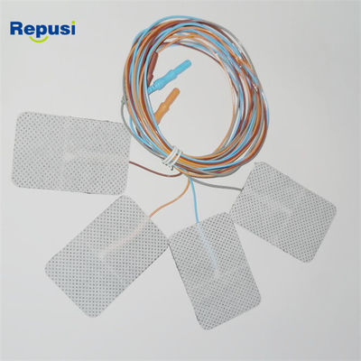 Il EMG ha frantumato l'elettrodo adesivo 60x40mm con il filo di piombo di 1.5m
