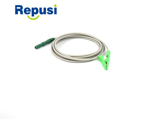 Cavo di cavi del morsetto a coccodrillo REP-1.5C-02 con la lunghezza del connettore 150m di Touchproof