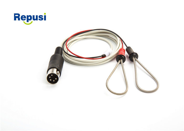 EMG riutilizzabile Ring Electrodes Red And Black con il grande connettore standard del giro di BACCANO di 5 Pin